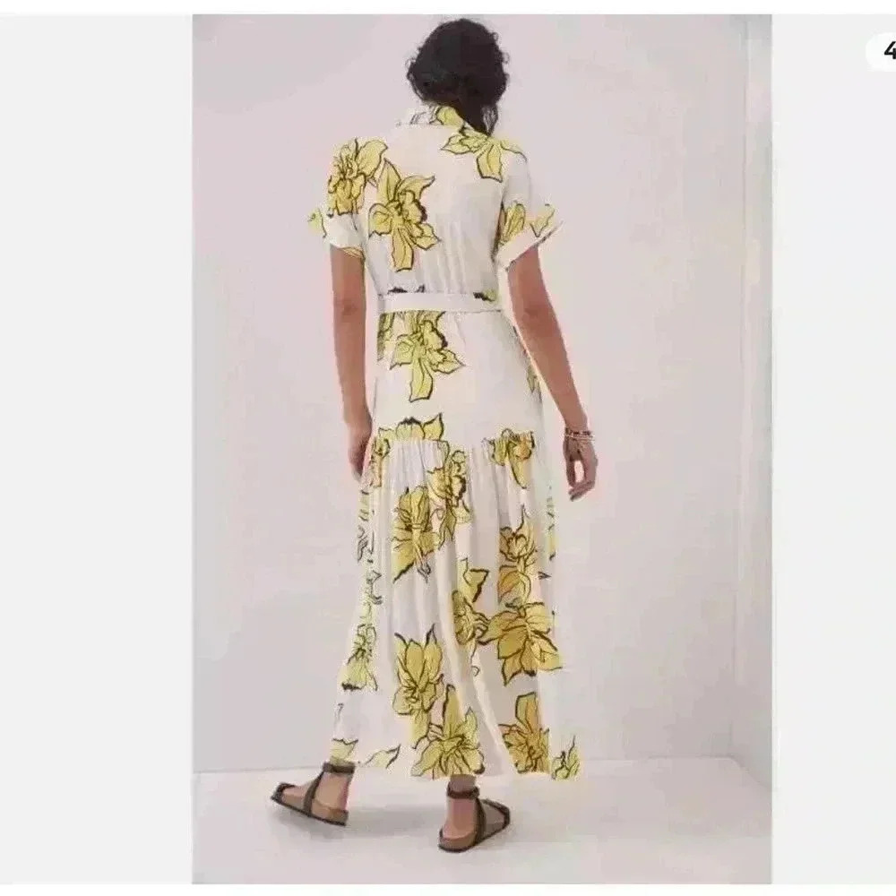 Hutch floral button front maxi dress - Picture 2 of 5